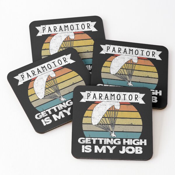 Item preview, Paramotor Pilot Getting High Is My Job graphic designed and sold by theodoros20.