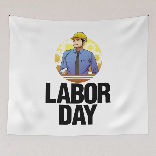 Item preview, Happy Labor Day designed and sold by Bendthetrend.