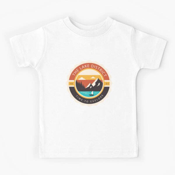 The Lake District - Time to Explore Kids T-Shirt