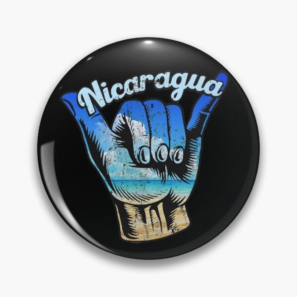 Item preview, Nicaragua shaka hand. Nicaragua surfing designed and sold by chrlalexandru.