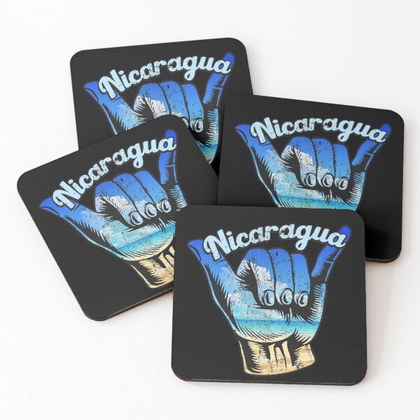 Item preview, Nicaragua shaka hand. Nicaragua surfing designed and sold by chrlalexandru.