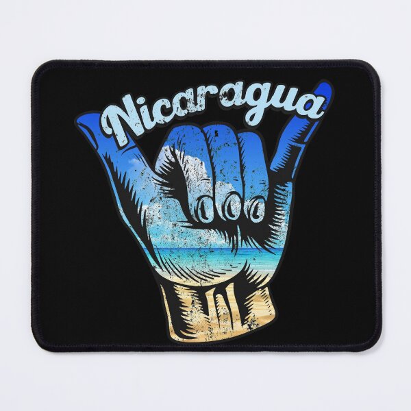 Item preview, Nicaragua shaka hand. Nicaragua surfing designed and sold by chrlalexandru.