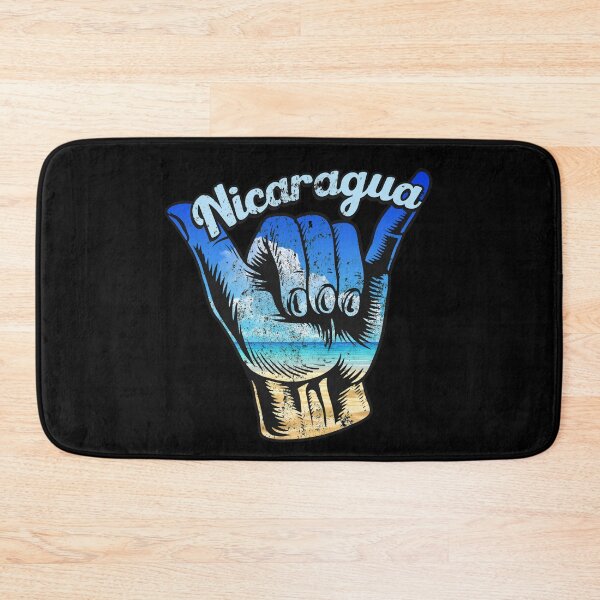 Item preview, Nicaragua shaka hand. Nicaragua surfing designed and sold by chrlalexandru.