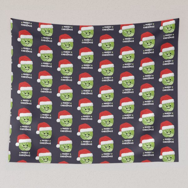 Item preview, Merry Christmas Brussels Sprout designed and sold by VicEllisArt.
