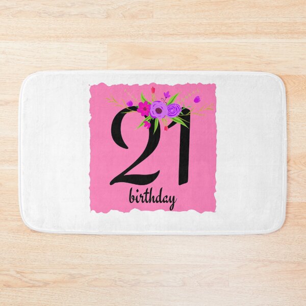 Item preview, 21st Birthday Girl - Twenty First Birthday Celebration Design designed and sold by Partypumpkin.