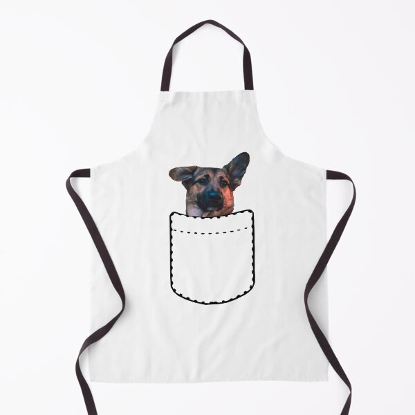 Item preview, German Shepherd in Pocket designed and sold by apuppyfeed.