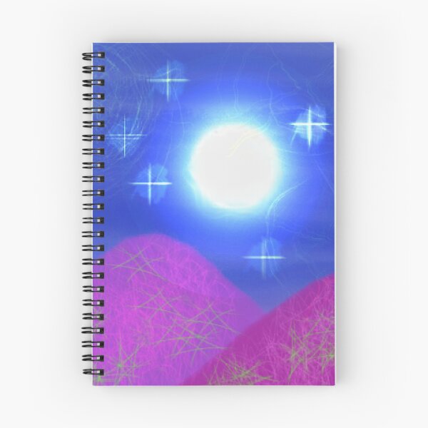 Item preview, dark night mountains moon   designed and sold by MariaMorgenova.