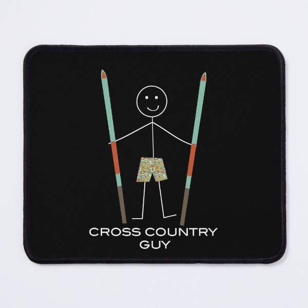 Item preview, Funny Mens Cross Country Ski Guy designed and sold by whyitsme.