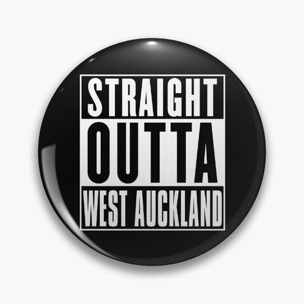 Item preview, Straight Outta West Auckland - Northern Town Humour designed and sold by emporiowoody.