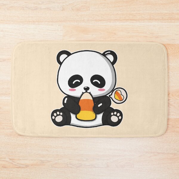 Item preview, Cute Panda Eating Candy Corn designed and sold by Luan Huynh.