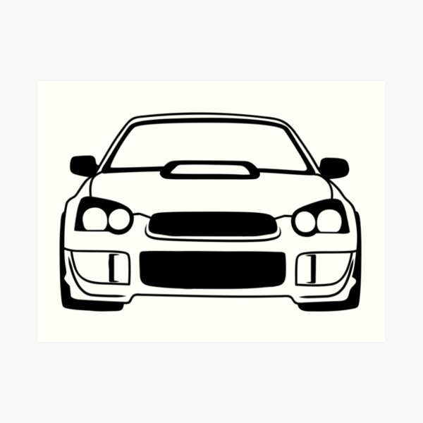 Subaru Art Prints | Redbubble