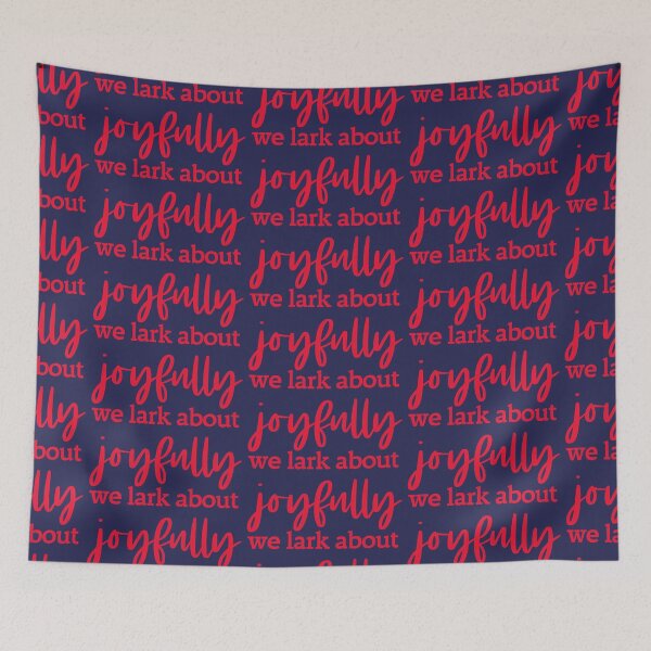 Item preview, Alternative hymn lyrics: Joyfully we lark about (red text) designed and sold by Ofeefee.