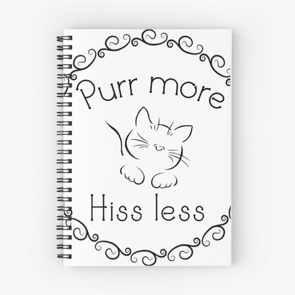 Item preview, Purr more, hiss less designed and sold by Finde.