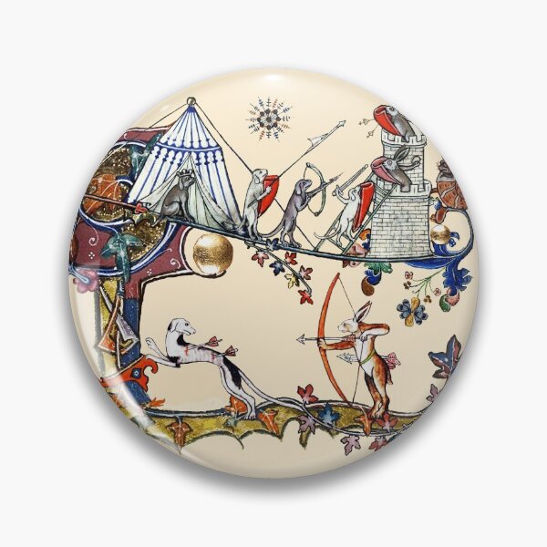 Item preview, WEIRD MEDIEVAL BESTIARY WAR Between Dogs and Killer Rabbits  designed and sold by BulganLumini.