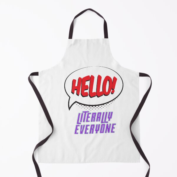 Item preview,  hello literally everyone T-SHIRT, WORLD HELLO DAY PREMIUM t-SHIRT. designed and sold by Luckydoe1.