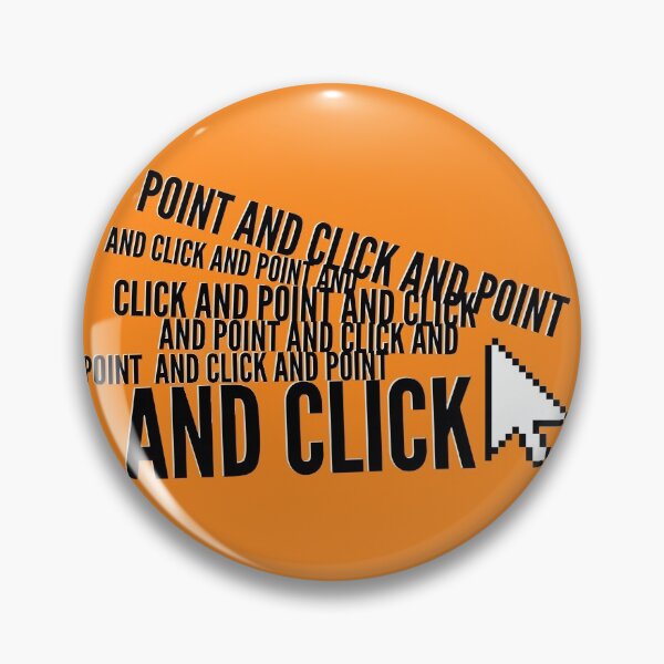 Item preview, Point & Click - black designed and sold by giftex.