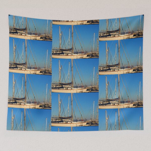 Item preview, Resting  Yachts............Lyme Dorset UK designed and sold by lynn carter.