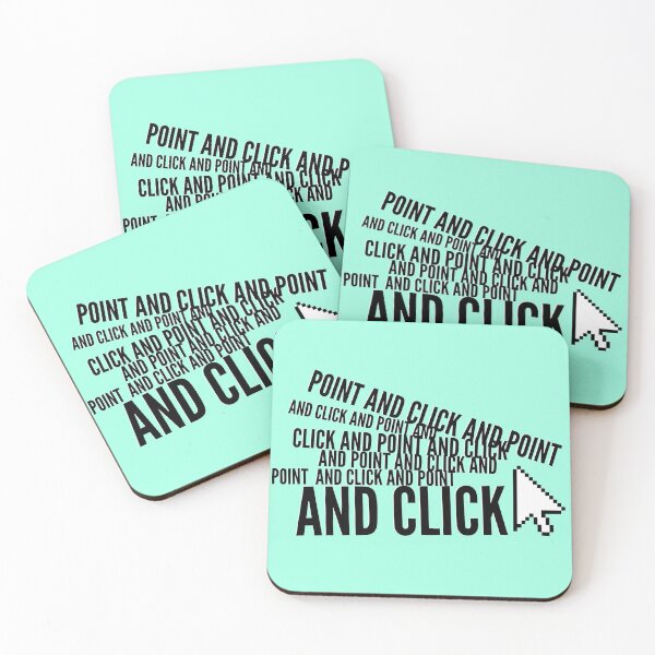Item preview, Point & Click - black designed and sold by giftex.