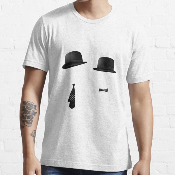 Laurel and Hardy Bowlers and Ties Essential T-Shirt