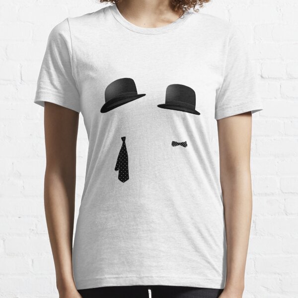 Laurel and Hardy Bowlers and Ties Essential T-Shirt