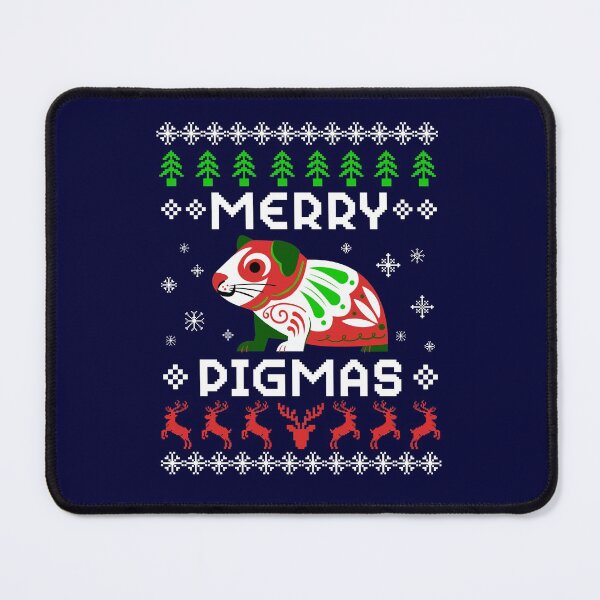 Item preview, Merry Pigmas, Christmas Guinea Pig Pattern designed and sold by ACC .