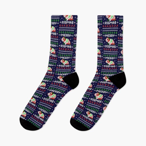 Item preview, Merry Pigmas, Christmas Guinea Pig Pattern designed and sold by ACC .