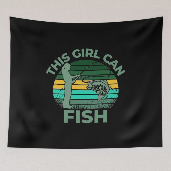 Item preview, This Girl Can Fish designed and sold by Davestre.