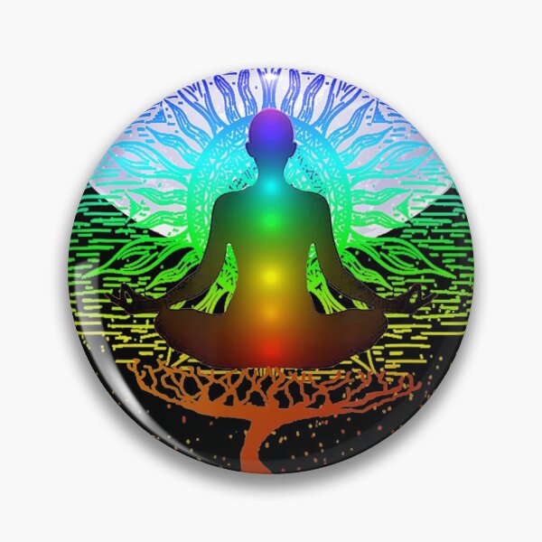 Item preview, Chakra Meditation Moon Tree of Life designed and sold by UweFleischmann.