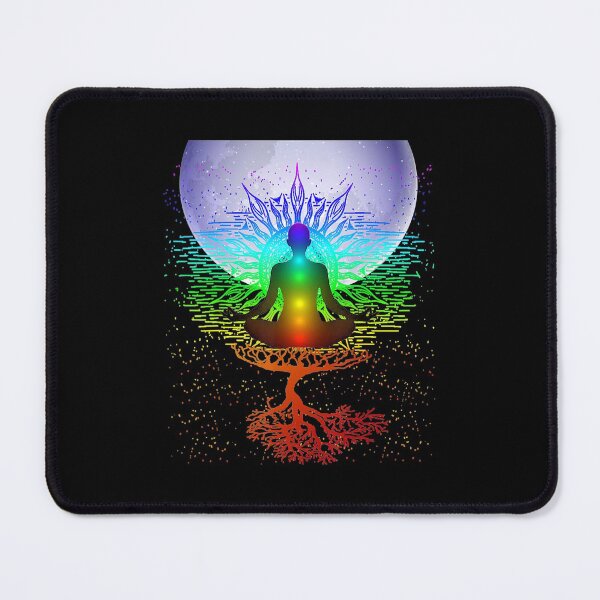 Item preview, Chakra Meditation Moon Tree of Life designed and sold by UweFleischmann.
