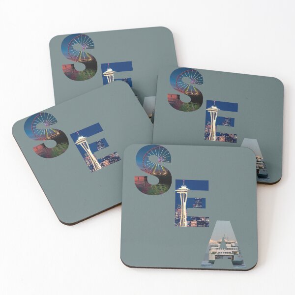 Item preview, Copy of Alki Beach Seattle Skyline Design designed and sold by Constant Readers.