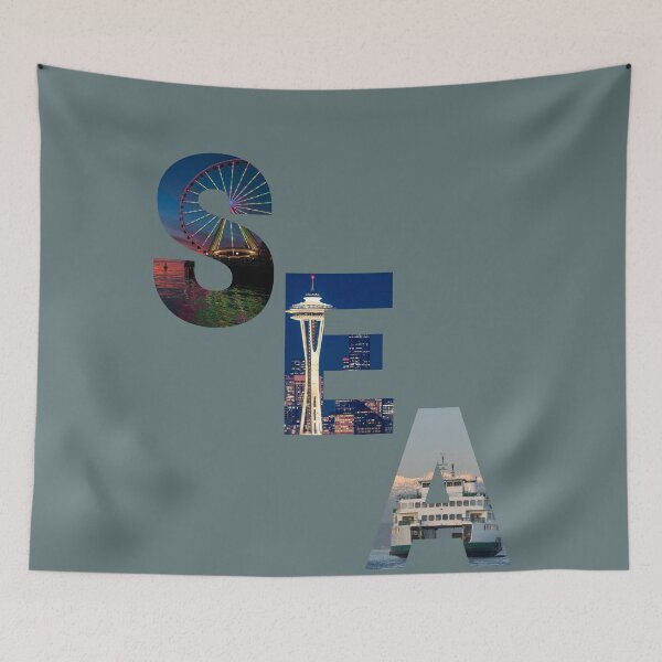 Item preview, Copy of Alki Beach Seattle Skyline Design designed and sold by Constant Readers.
