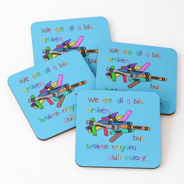 Item preview, Broken crayons designed and sold by Pickle-Lily.