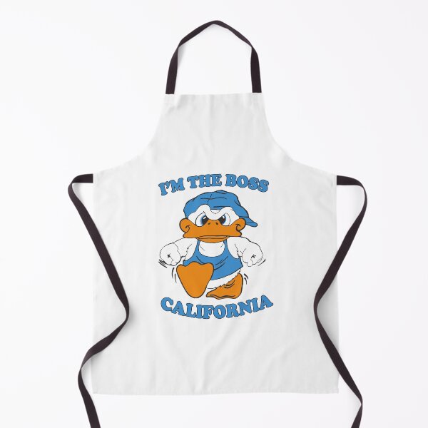 Item preview, I'm The Boss California Duck White 90s Cartoon Tourist Souvenir designed and sold by kenishahembree.