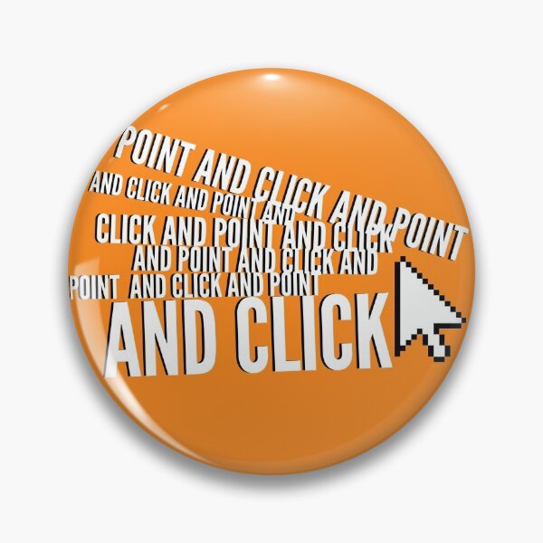 Item preview, Point & Click - white designed and sold by giftex.