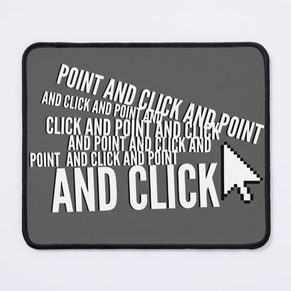 Item preview, Point & Click - white designed and sold by giftex.