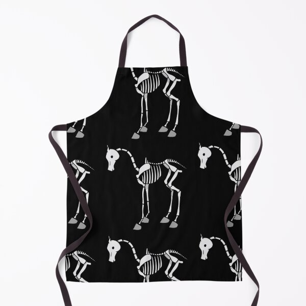 Item preview, A bony horse for Halloween! designed and sold by HorseBits.