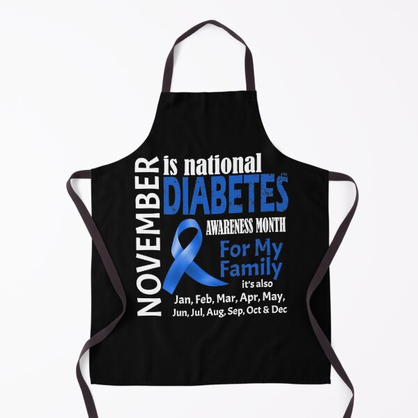 Item preview, November national Diabetes Awareness Month support family designed and sold by coatstar.