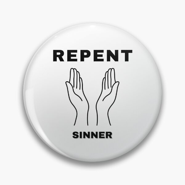 Item preview, Repent Sinner designed and sold by Udecide Store.