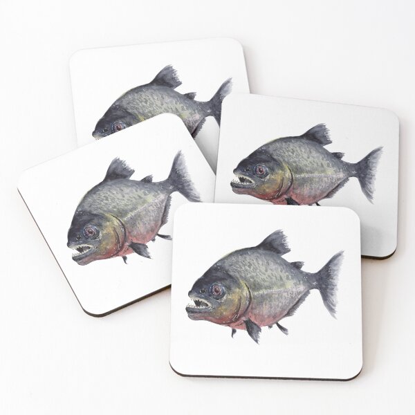 Item preview, Piranha fish designed and sold by aticaart.