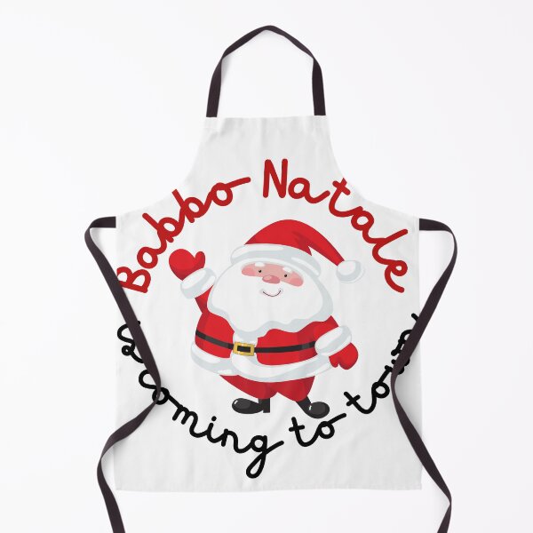 Item preview, Babbo Natale is coming to town - Santa Claus Xmas European design designed and sold by Partypumpkin.