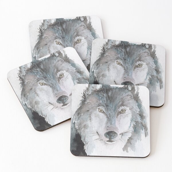Item preview, Ferocious Wolf Face designed and sold by Beescart.