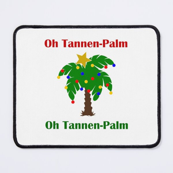 Item preview, Oh Tannen-Palm Palm Tree Christmas Tree Funny Holiday Design designed and sold by DPlumDesign.