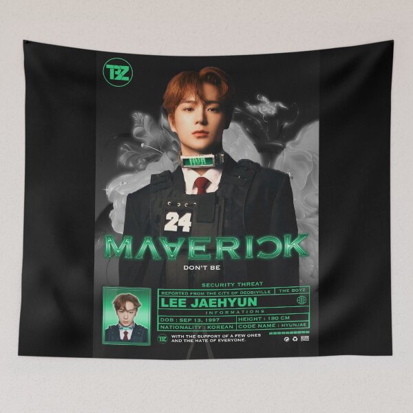 Item preview, Hyunjae | Maverick ! [The Boyz]  designed and sold by theboredmochi.