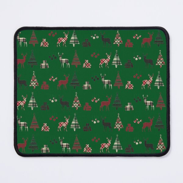 Item preview, Green christmas plaid pattern designed and sold by MrJean.