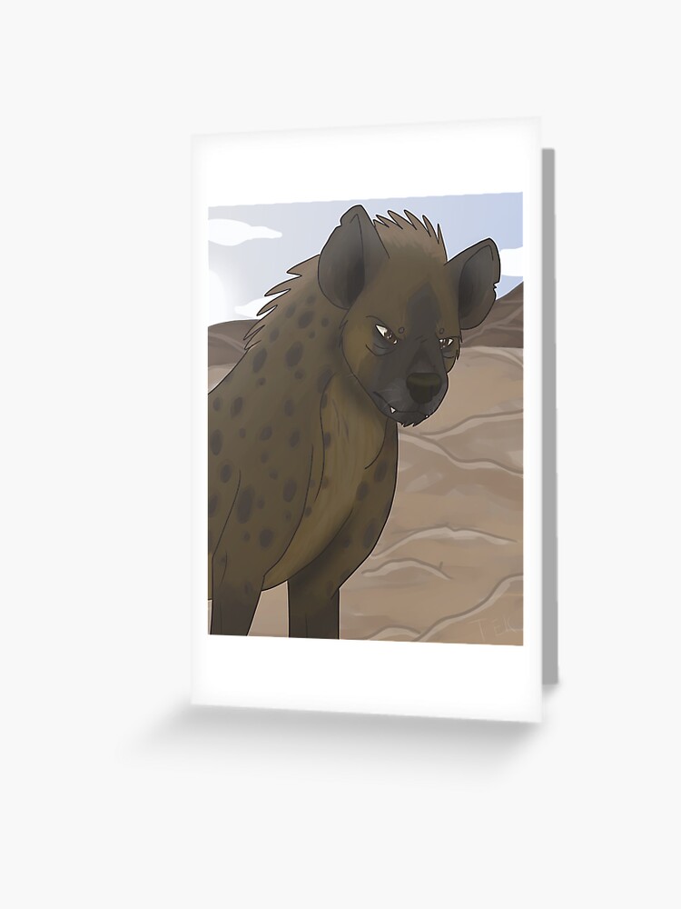 The Lion King 19 Shenzi Greeting Card For Sale By Skylacine Redbubble