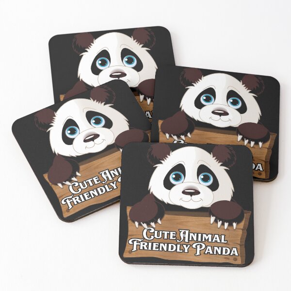 Item preview, Cute Animal Friendly Panda designed and sold by NuarzDesign.