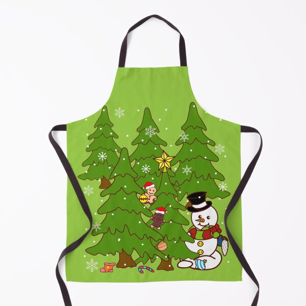 Item preview, Merry Christmas with Snowman and Friend designed and sold by NamSai.