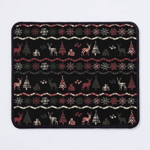 Item preview, Black christmas plaid designed and sold by MrJean.