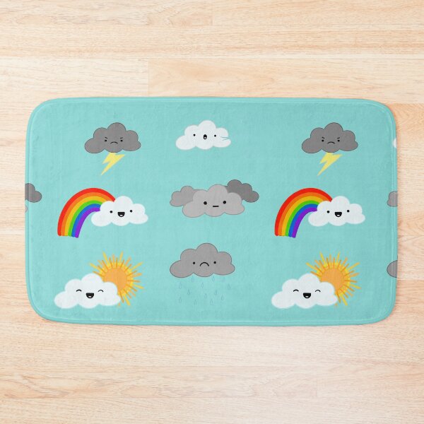 Item preview, Cute weather clouds designed and sold by Pickle-Lily.