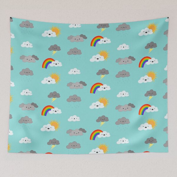Item preview, Cute weather clouds designed and sold by Pickle-Lily.
